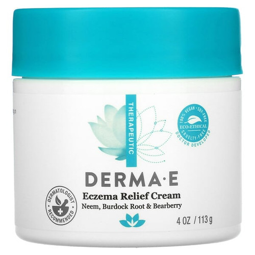 <img alt="DERMA E, Eczema Relief Cream, 4 oz (113 g)" title="DERMA E, Eczema Relief Cream, 4 oz (113 g),030985087000"