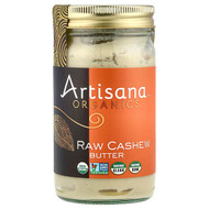 <img alt="Artisana, Organics, Raw Cashew Butter, 14 oz (397 g)" title="Artisana, Organics, Raw Cashew Butter, 14 oz (397 g),870001002576"