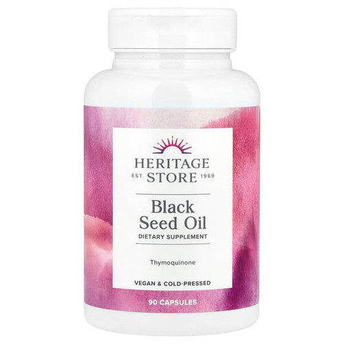 <img alt="Heritage Store, Black Seed Oil, 90 Capsules (650 mg per Capsule)" title="Heritage Store, Black Seed Oil, 90 Capsules (650 mg per Capsule),076970774067"