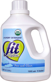 Fit Organic Laundry Detergent Free and Clear - 100 fl oz