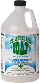Charlies Soap Indoor-Outdoor Surface Cleaner Concentrated -- 128 fl oz