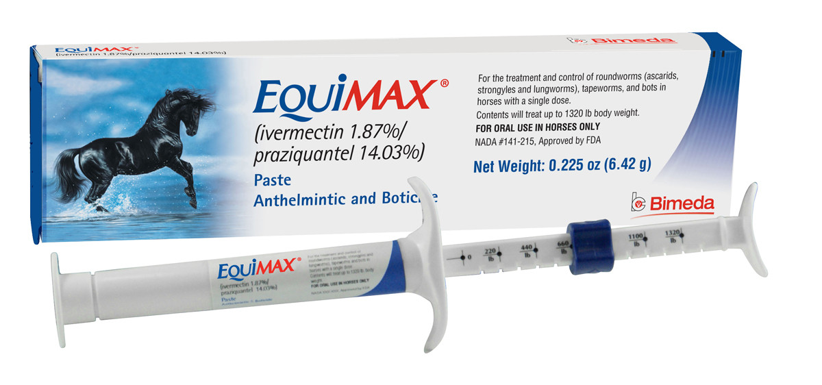 Equimax Paste Horse Wormer DENNARDS
