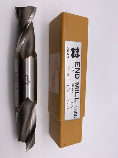 OSG 5227700  13/16" 2-FLUTE, DOUBLE END, COBALT ENDMILL