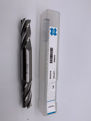 OSG 5429800  9/16 -4FL DOUBLE END, COBALT ENDMILL