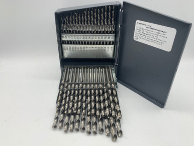 Morse #18146  #1 - #60 High Speed Steel Drill Set