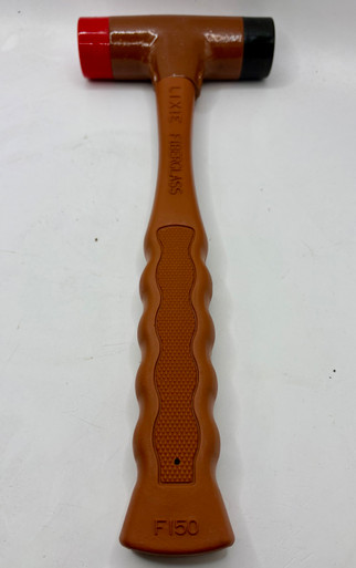 LIXIE 150F-TH FIBERGLASS HANDLE HAMMER W/1-1/2"TOUGH&HARD FACES