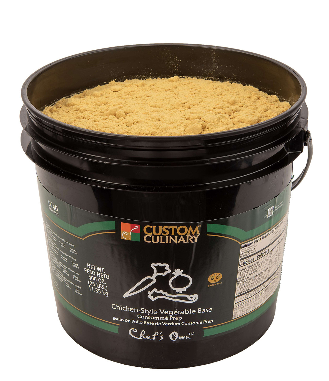 Chef's Own 07406FCFP Base ChickenStyle Vegetable Consomme Prep Gluten Free Vegan, Free Shipping