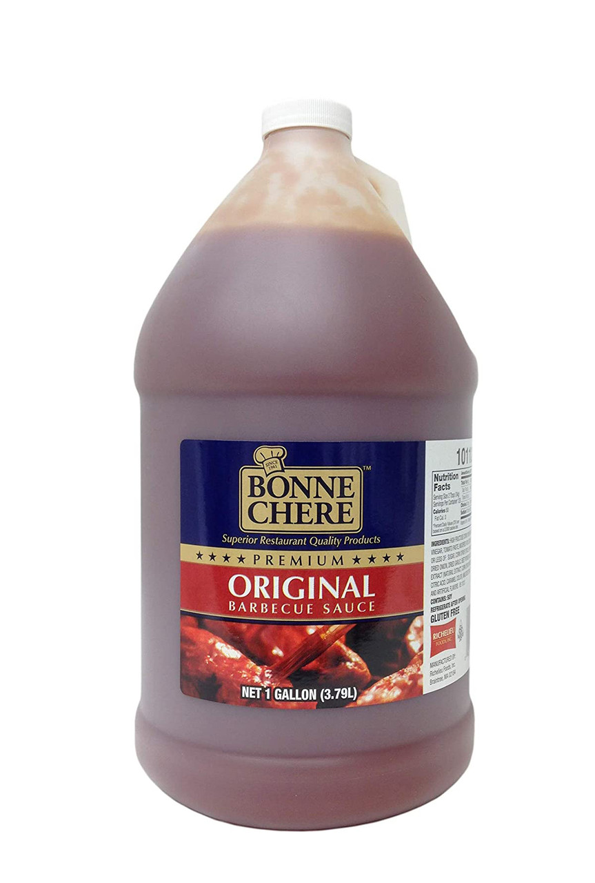 Bonne Chere Superior Original Barbecue Sauce, 1 Gallon 4 per case
