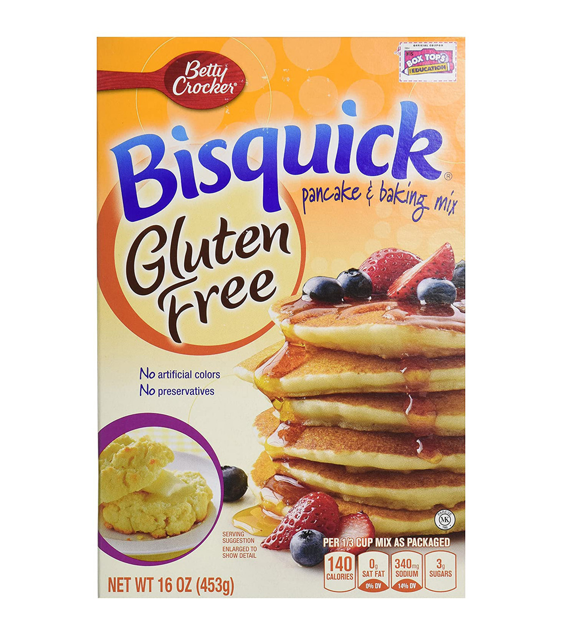 Bisquick Betty Crocker Gluten Free Pancake and Waffle Mix Free Shipping