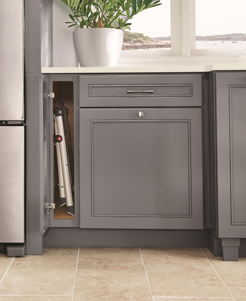 Cardell Kitchen Cabinet Accessories - Base Step Stool Cabinet