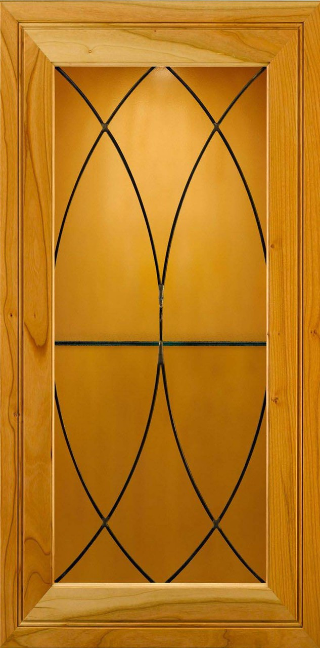 Cardell Glass Kitchen Cabinets Classic Camed Insert