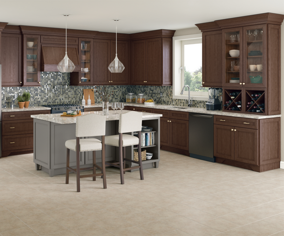 Cardell Kitchen Cabinets - Corbus Maple in Molasses