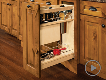 Base Pantry Pull-out Utensil Storage