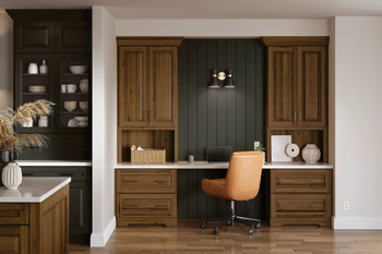  Deltona Maple Carbon and Rustic Hickory Brown Sugar