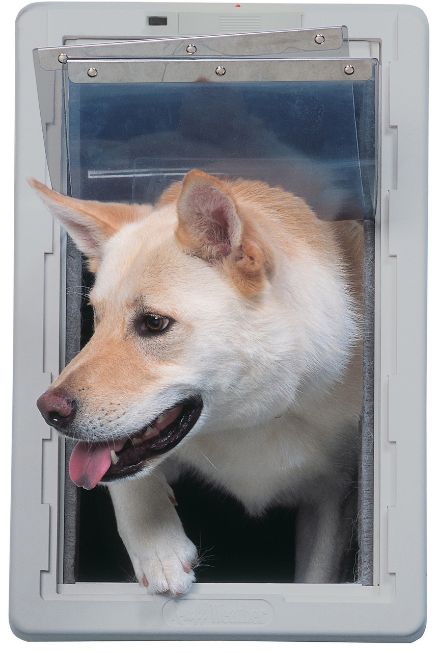 Designer Series Alarm Alert Ruff Weather Pet Door Free Shipping Continental U S Only