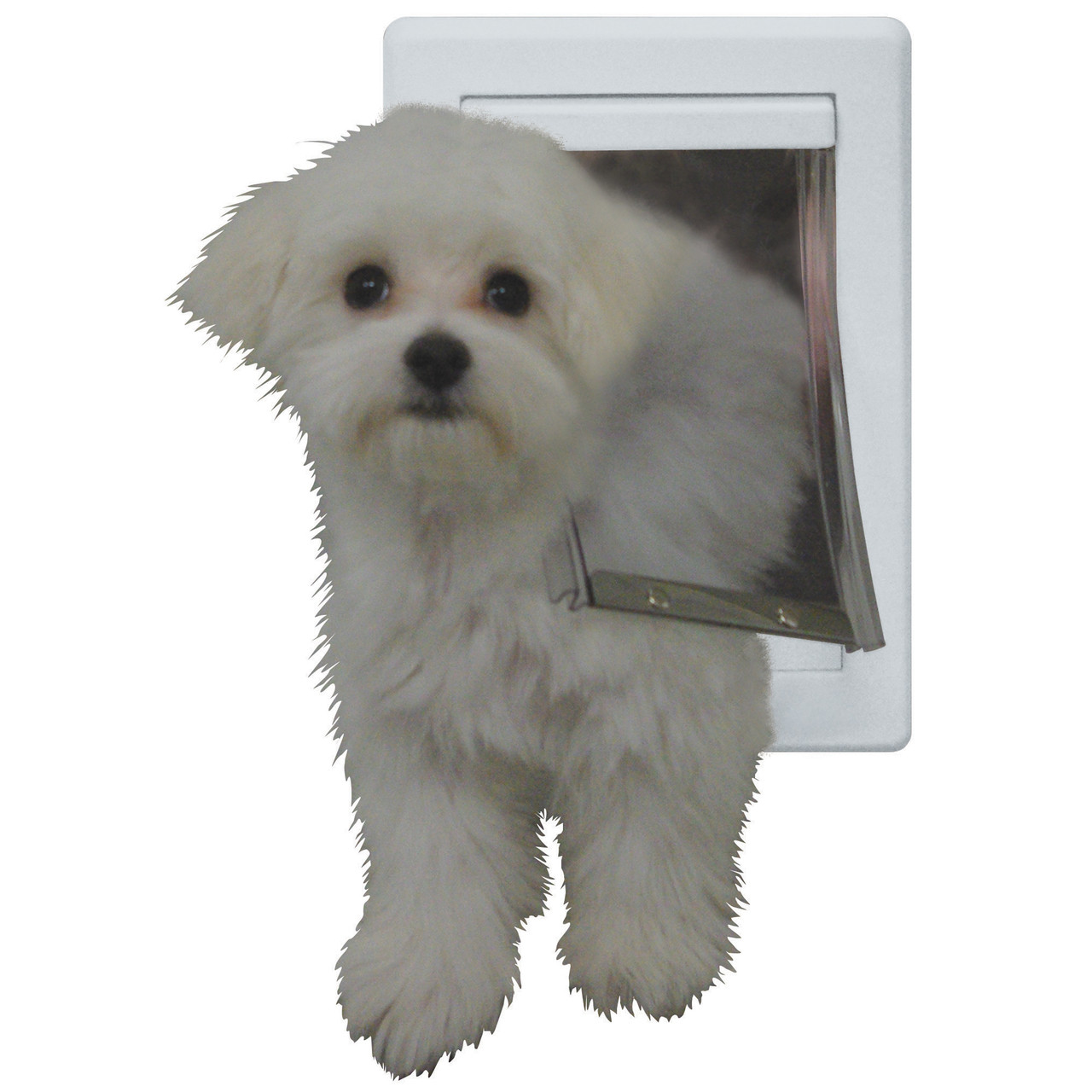 Ideal Pet Products Designer Series Plastic Pet Door with Telescoping Frame 