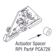 RPI Pelton & Crane Dental Chair Foot Switch Assembly (PCB) (OEM #040988), PCB730