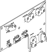 RPI Pelton & Crane Dental Chair Limit Switch (PCB) (OEM #3006629), PCB733
