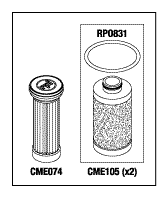 RPI DentalEz/Custom Air/Jun-Air/RamVac Oil-less Compressor PM Kit (OEM #65468179), CMK145