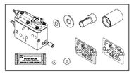 RPI A-dec Delivery System Handpiece Control Block (OEM #38.0540.00), ADK170