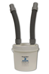 Buffalo Trap-Eze 2 Gallon Disposable Trap Complete Kit 2 Pack (Regular Bucket & Refill), 62170