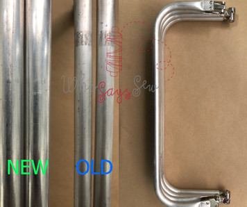 NEW Large 30cm/12" Aluminium Internal Tubular Bag Frame (For Carpet Bag)