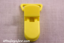 B7 KAM plastic resin dummy clips 2cm Who Says Sew