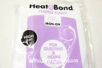 HEATN'BOND IRON-ON FUSIBLE FLEECE