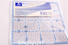 4"x 4" Quilt Square Ruler with Grids