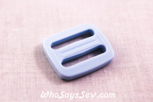 KAM Plastic Tri-Glides in Pastel Blue 2cm