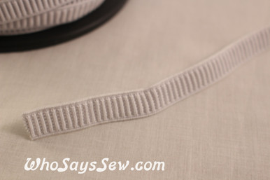 1.2cm  ribbed non-roll elastic