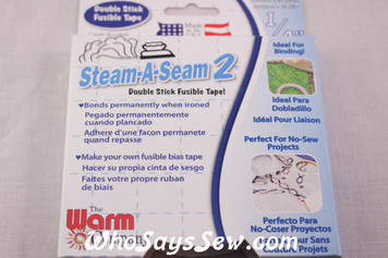 Steam-A-Seam 2  1/4" (6mm)x 40 Yds Double-Sided Fusible Adhesive Tape
