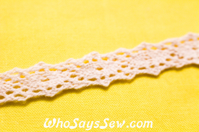 wide cotton lace