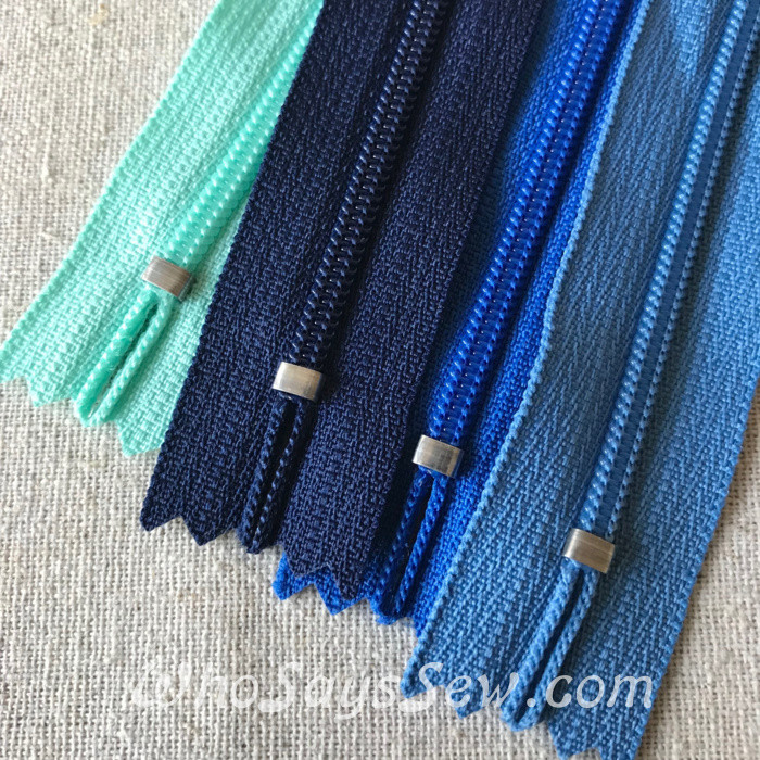 YKK 20cm/8" ClosedEnded AllPurpose Nylon Coil Zipper in 85 Colours