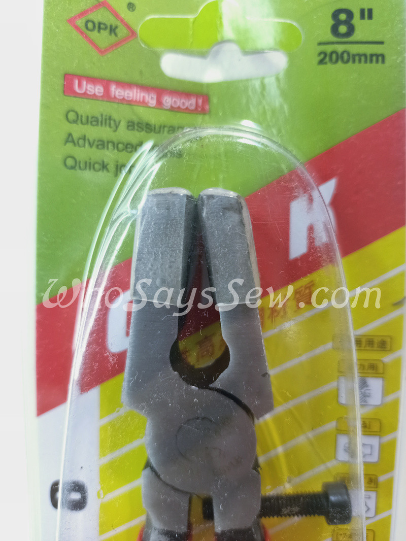 Key Fob Pliers with Soft Protective Tips Who Says Sew