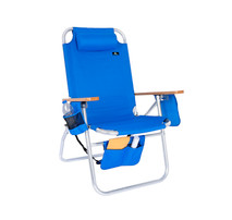 Extra Large Heavy Duty Beach Chair 17 inches Seat Height, 300 lb Load Capacity