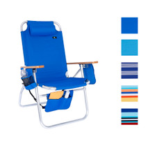 Extra Large Heavy Duty Beach Chair 17 inches Seat Height, 300 lb Load Capacity