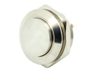 Alpinetech 19mm Momentary Stainless Steel Push Button Switch