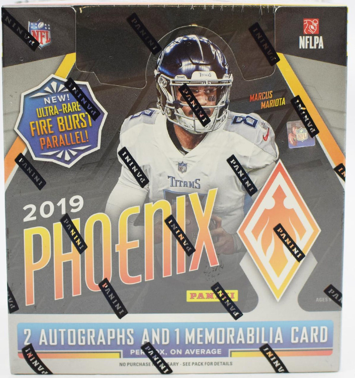 2019 Panini Phoenix Football Hobby Box The Baseball Card King Inc