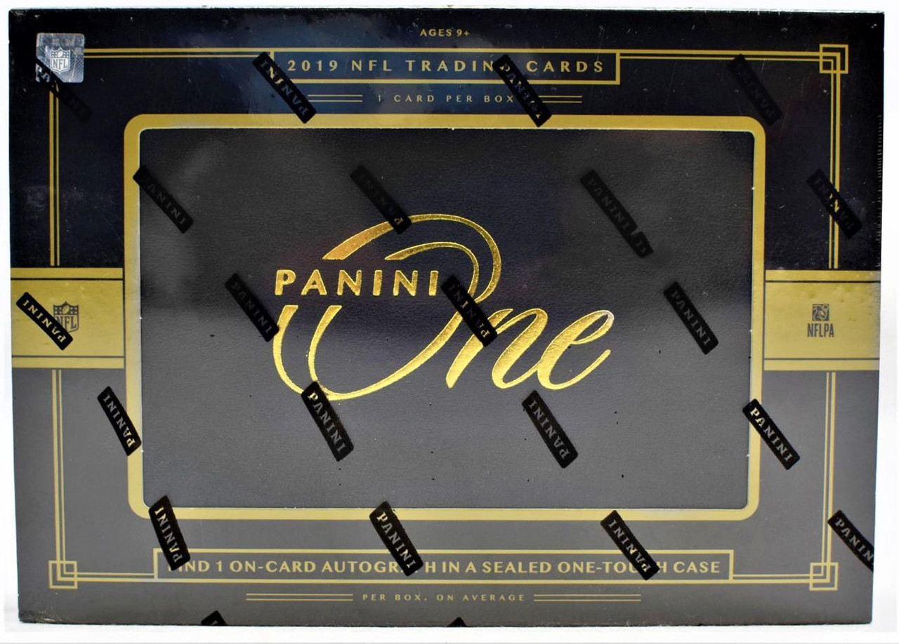 2019 Panini One Football Hobby Box The Baseball Card King Inc