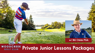 Junior Private Lesson Packages w/ Bill Childs PGA (5 x 60 min)