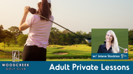 Adult Private Lessons w/ Jolene Stockton LPGA (60 min)