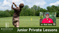 Junior Private Lessons w/ Rob Saxe PGA (60 min)