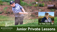 Junior Private Lessons w/ Rob Saxe PGA (45 min)