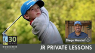 Junior Private Lessons w/ Diego Marcial (3- 30Min)