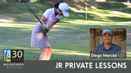 Junior Private Lessons w/ Diego Marcial (5- 30Min)