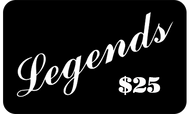 Legends $25 Gift Card