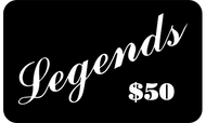 Legends $50 Gift Card