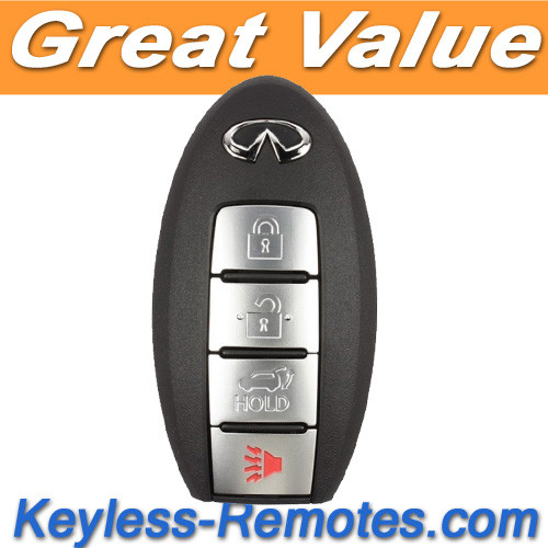 KeylessOption Keyless Entry Remote Control Car Smart Key Fob Replacement for KR55WK48903 KR55WK49622