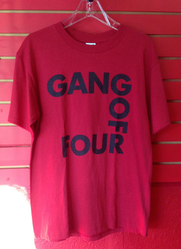 Gang of Four Logo T-Shirt - Red